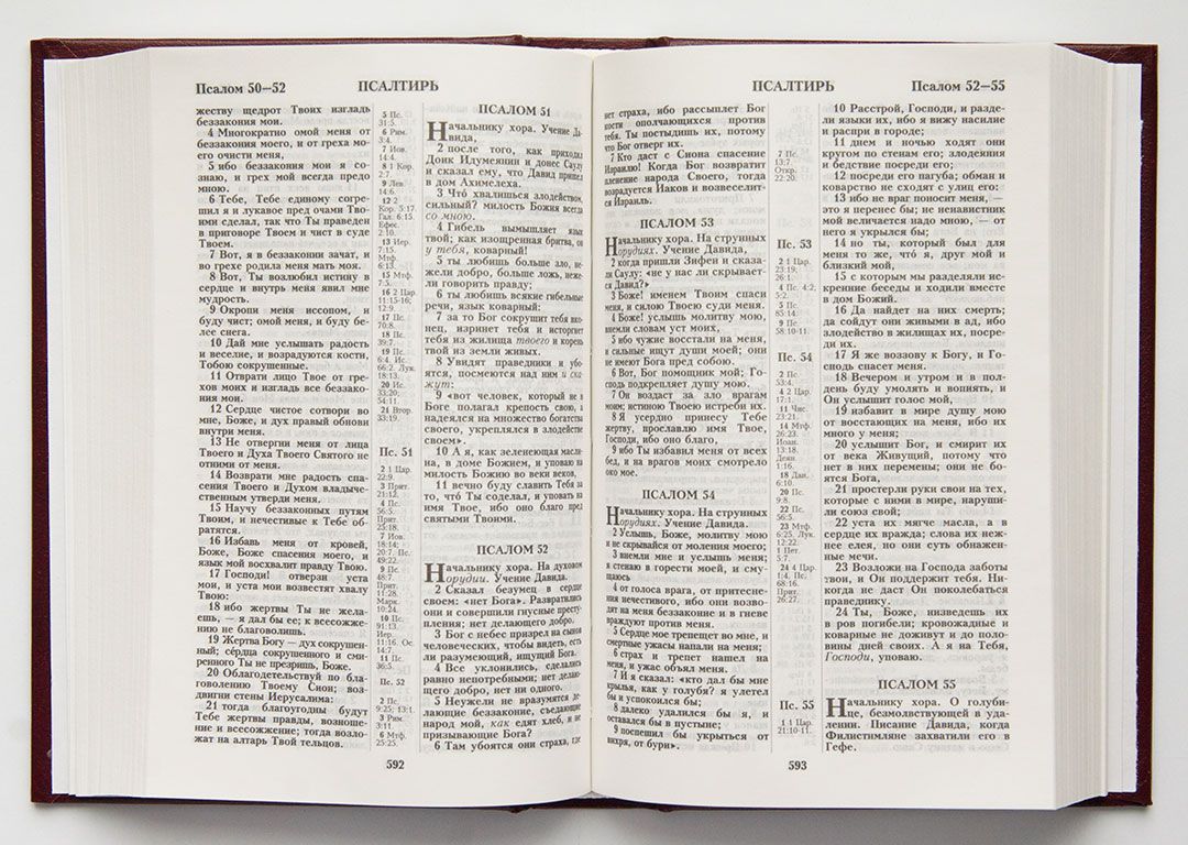 Библия 043 формат (твердый переплет, 105*155 мм, бордо) с крестом