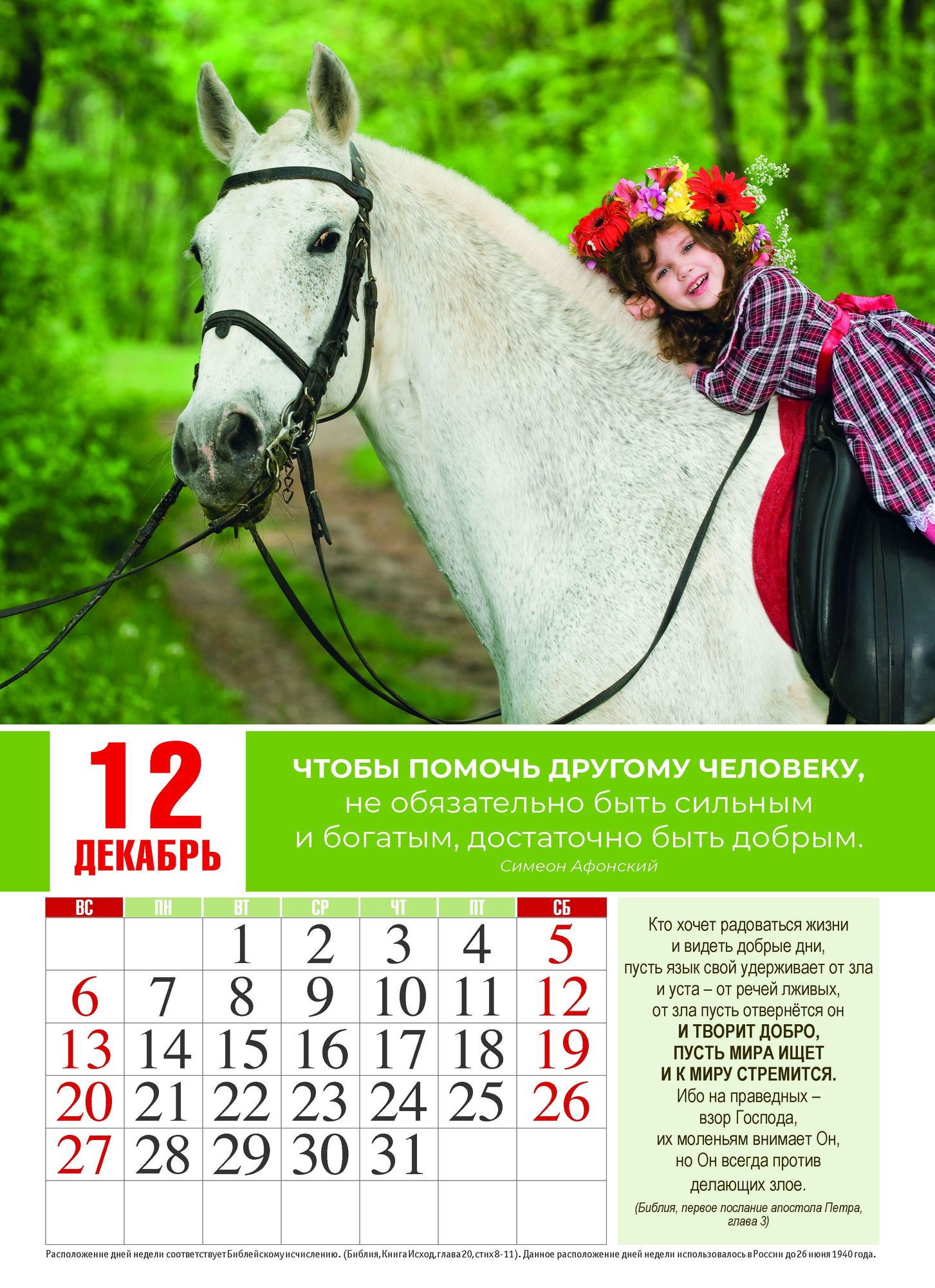 Календарь перекидной на пружине 12 страницах на 2026 год 25*35 см "Притяжение доброты. Согревая друг друга" код 524301